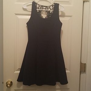 Navy blue cocktail dress size small